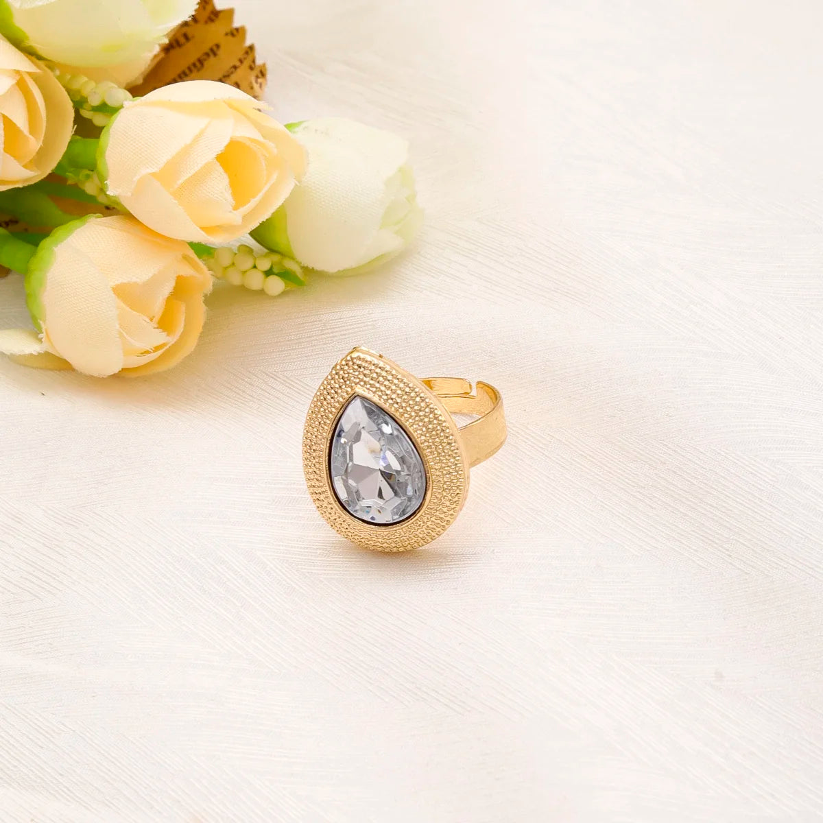 Dubai Gold Zircon Bridal Jewellery Set