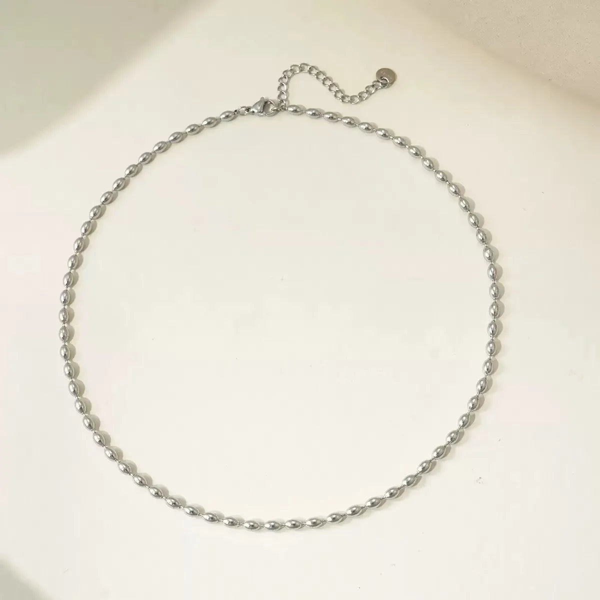 Heart Pendant Waterproof Stainless Steel Necklace