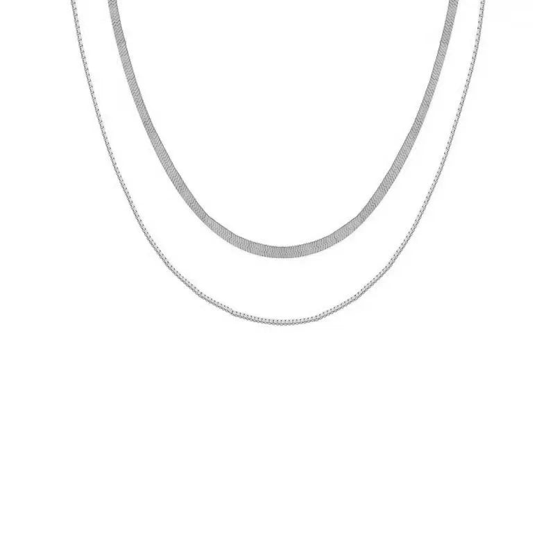 Heart Pendant Waterproof Stainless Steel Necklace