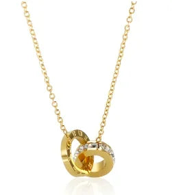 Square Pendant Stainless Steel Chain Necklace