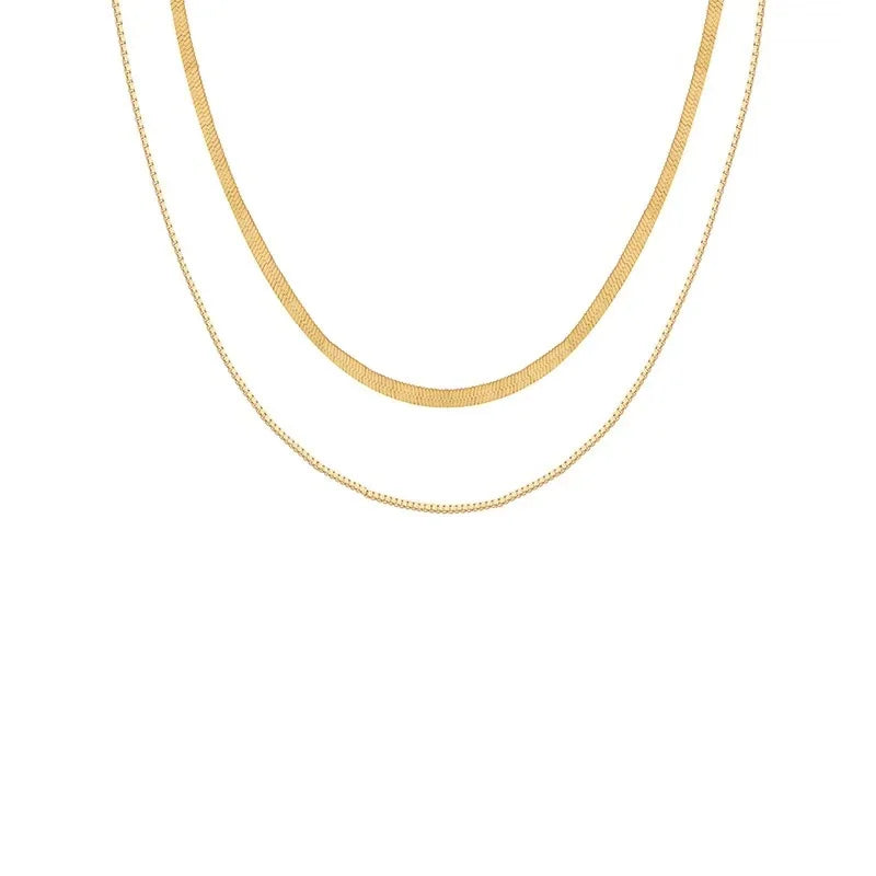 Heart Pendant Waterproof Stainless Steel Necklace